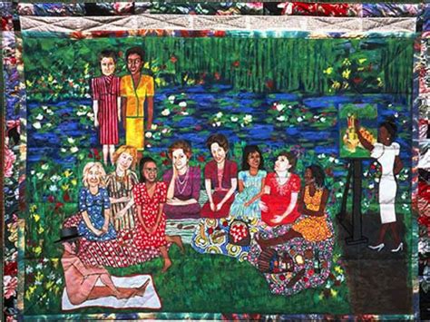 The picnic at Giverny, Art by Faith Ringgold 